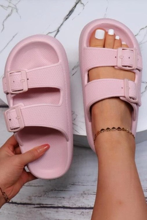 Pretty in Pink Eva Sandals